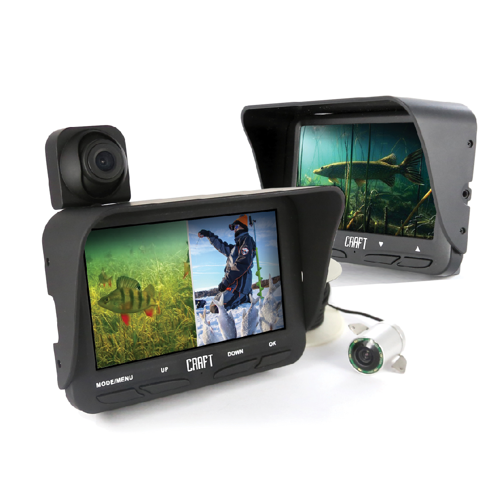 Подводная камера Craft FishEye 110R (фронтальная и подводная камеры, запись)