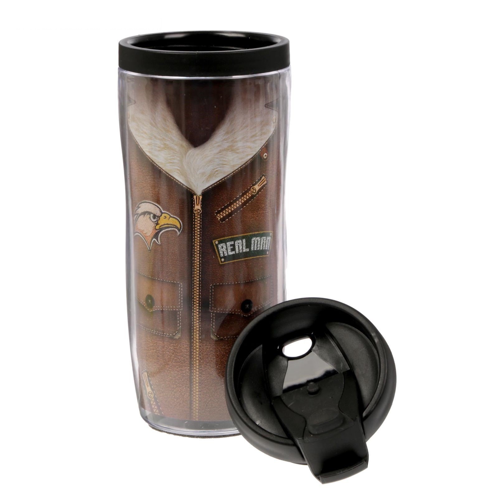 Термостакан "Настоящий мужчина. Костюм" 350мл